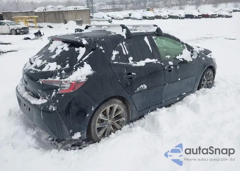 2019 Toyota Corolla Xse from USA, damaged, VIN JTNK4RBE4K3062704